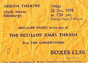 Rezillos Ticket2