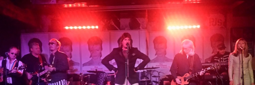 The Sensational David Bowie Tribute Band – PJ Molloy’s, Dunfermline – 20 June&nbsp;2015
